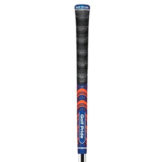 Golf Pride New Decade Multi Compound MCC Teams grip, STANDARD, azul marino/naranja