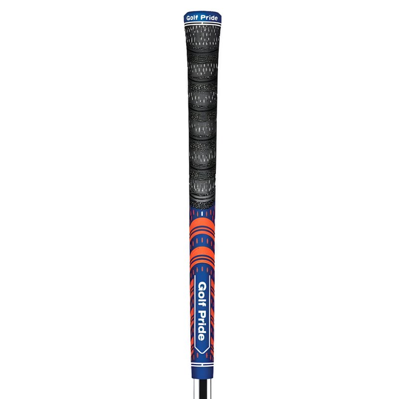 Golf Pride New Decade Multi Compound MCC Teams grip, STANDARD, azul marino/naranja