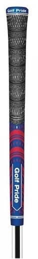 Golf Pride New Decade Multi Compound MCC Teams grip, STANDARD, navy/rojo