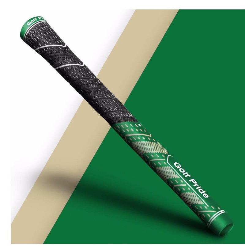 Golf Pride New Decade Multi Compound MCC Teams grip, STANDARD, verde/dorado