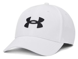 Under Armour Blitzing gorra de hombre, blanca