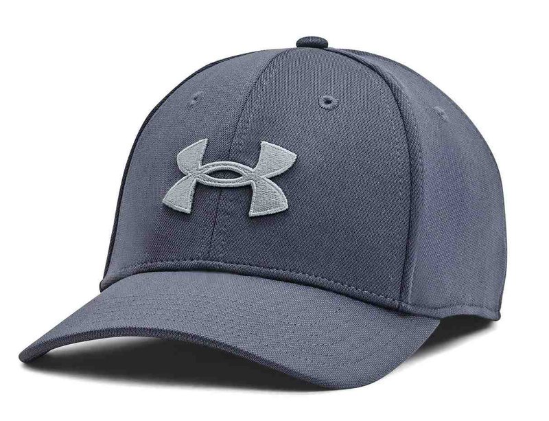 Under Armour Blitzing gorra de hombre, downpour gray