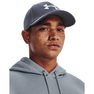 Under Armour Blitzing gorra de hombre, downpour gray
