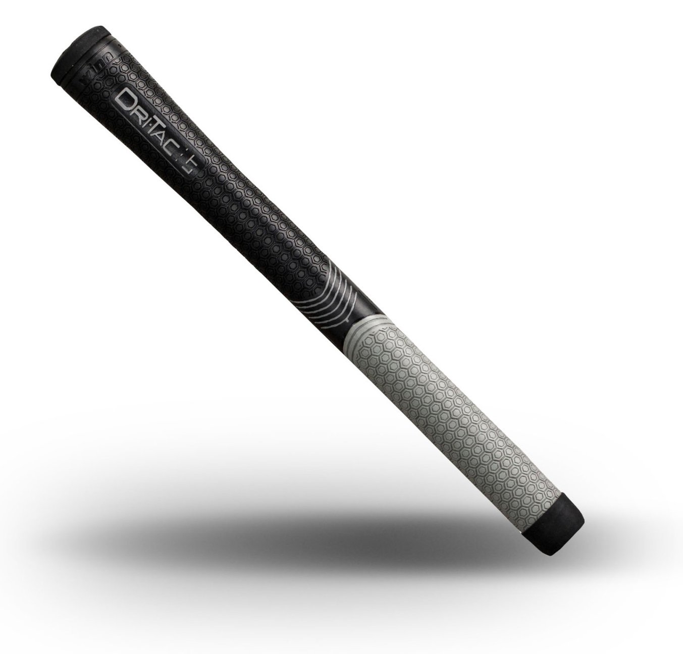 Winn DriTac LT (Less Taper) +1/16" grip, MIDSIZE, negro/gris