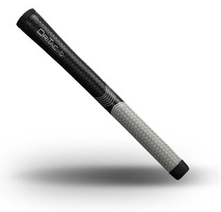 Winn DriTac LT (Less Taper) +1/16" grip, MIDSIZE, negro/gris
