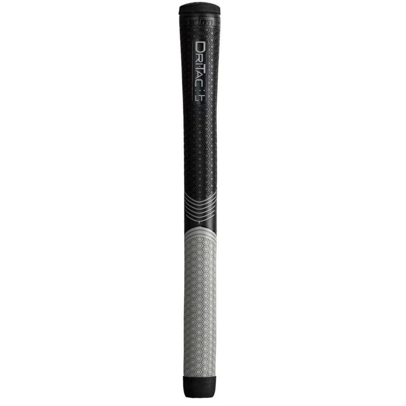 Winn DriTac LT (Less Taper) +1/16" grip, MIDSIZE, negro/gris