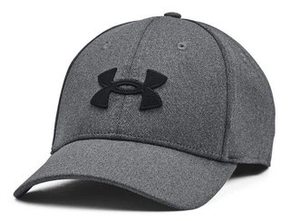 Under Armour Blitzing gorra de hombre, gris oscuro/negro