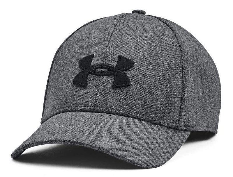 Under Armour Blitzing gorra de hombre, gris oscuro/negro
