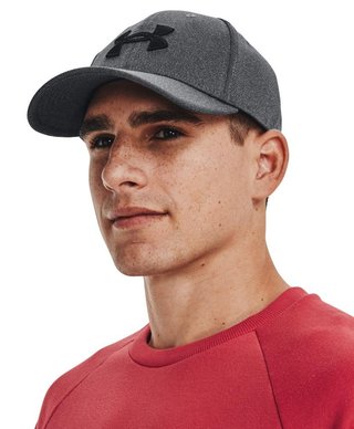Under Armour Blitzing gorra de hombre, gris oscuro/negro