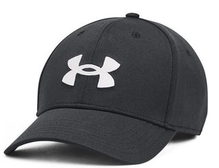 Under Armour Blitzing gorra de hombre, negro/blanco