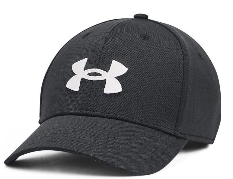 Under Armour Blitzing gorra de hombre, negro/blanco