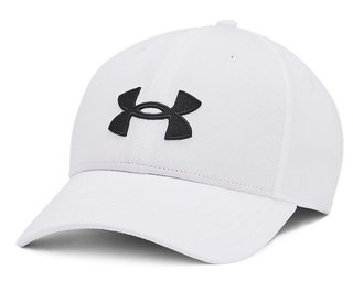 Under Armour Blitzing gorra de hombre, blanca, OSFM
