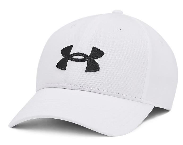 Under Armour Blitzing gorra de hombre, blanca, OSFM