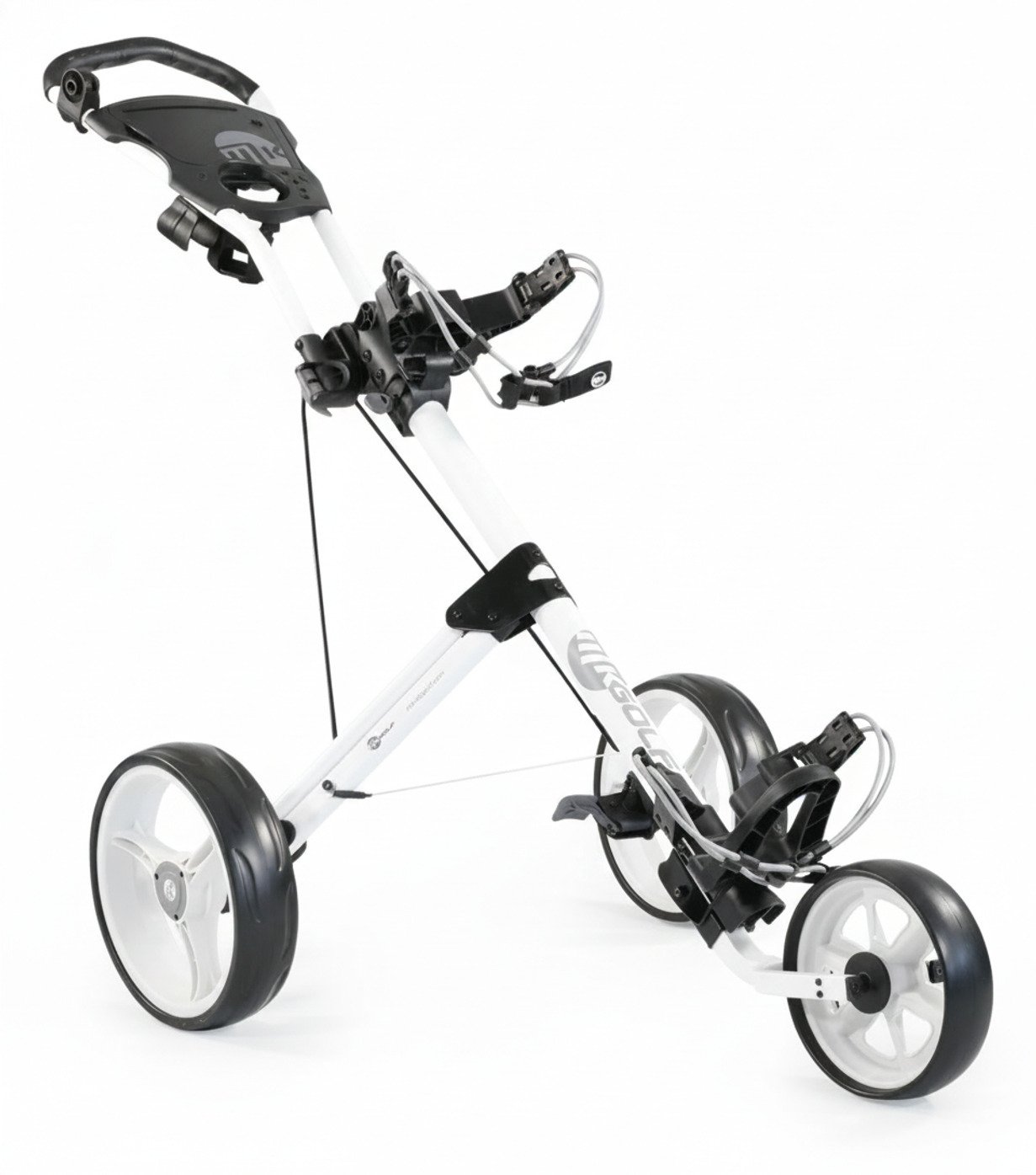 MKids 3 Wheel junior carrito de empuje, blanco