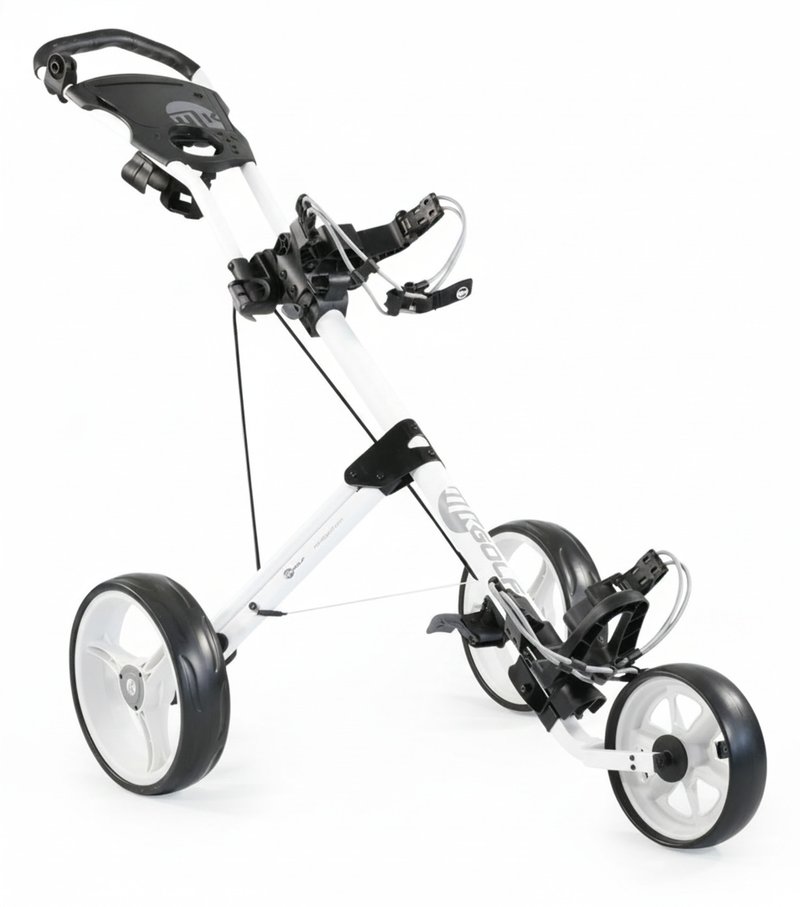 MKids 3 Wheel junior carrito de empuje, blanco