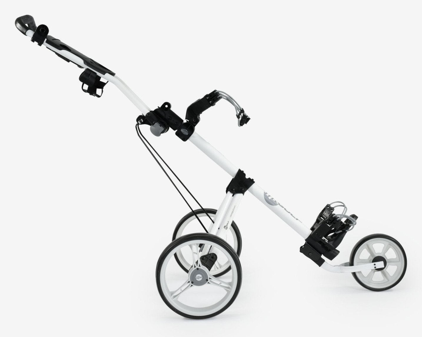 MKids 3 Wheel junior carrito de empuje, blanco
