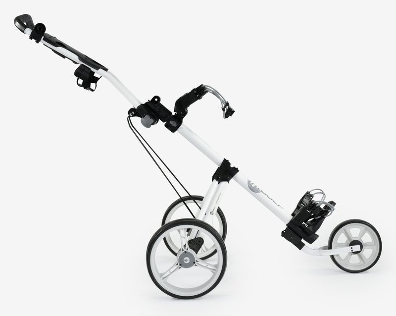 MKids 3 Wheel junior carrito de empuje, blanco
