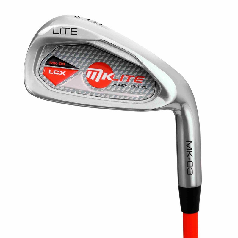 MKids Lite Junior Red 53" (135cm/7-9Y) hierros junior, acero