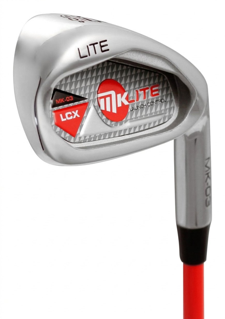 MKids Lite Junior Red 53" (135cm/7-9Y) hierros junior, acero