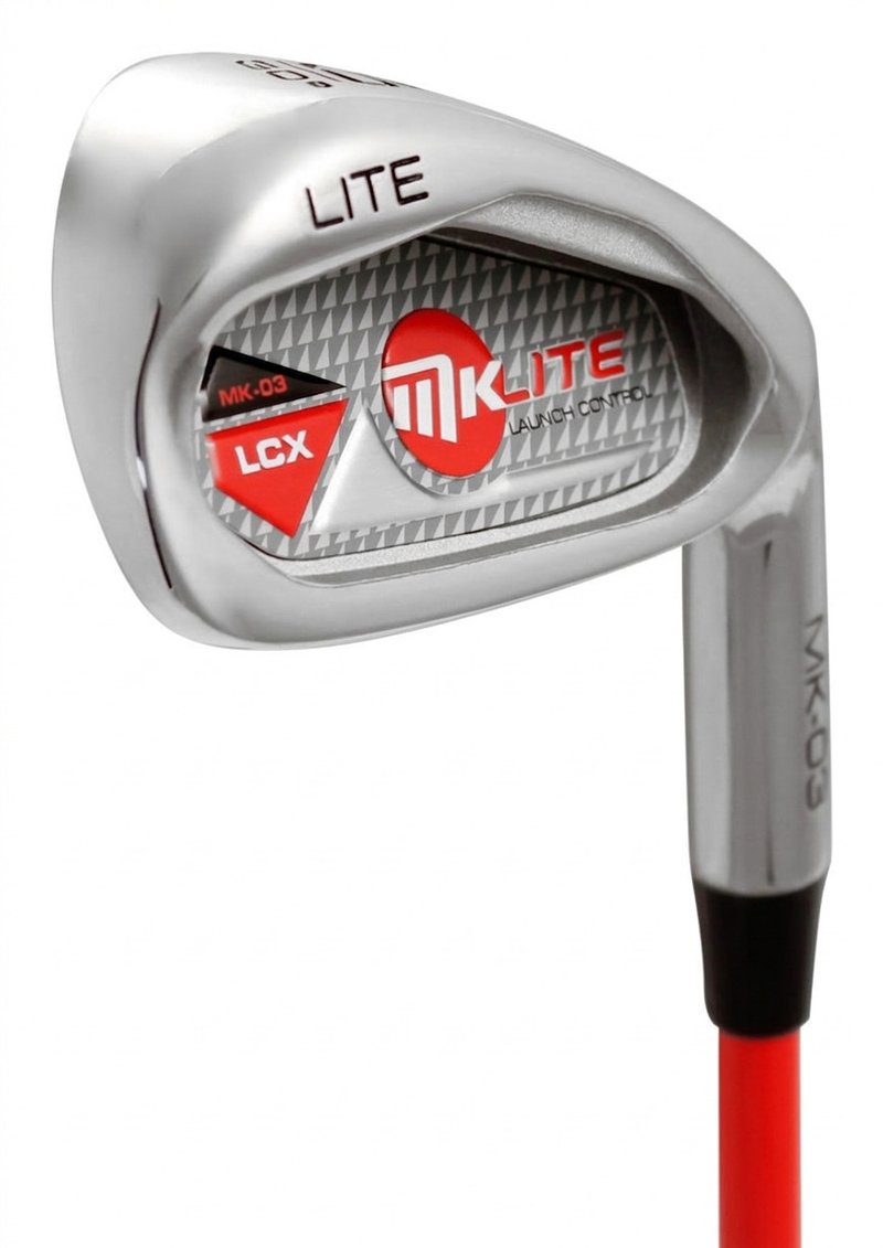 MKids Lite Junior Red 53" (135cm/7-9Y) hierros junior, acero