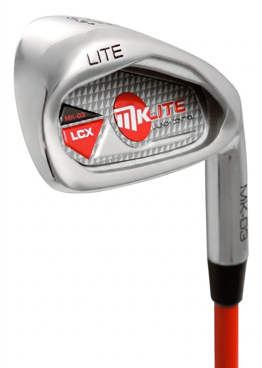 MKids Lite Junior Red 53" (135cm/7-9Y) hierros junior, acero