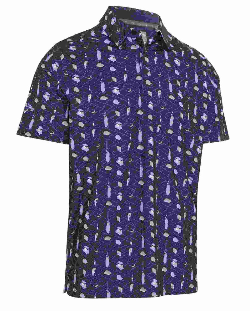 Callaway All Over Go polo de hombre, peacoat