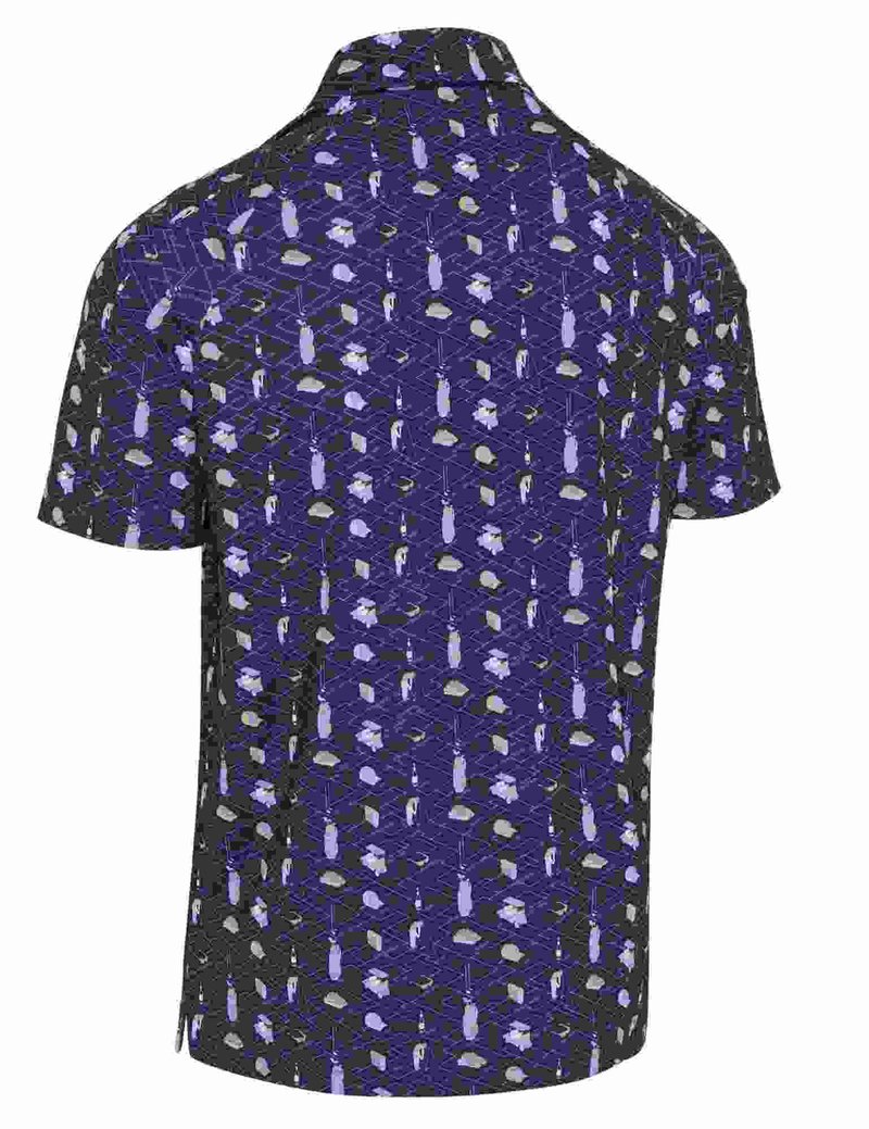 Callaway All Over Go polo de hombre, peacoat