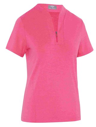 Callaway Tonal Heather polo de mujer, pink peacock