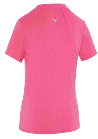 Callaway Tonal Heather polo de mujer, pink peacock
