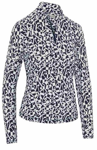Callaway Two Tone Geo sudadera de mujer, peacoat