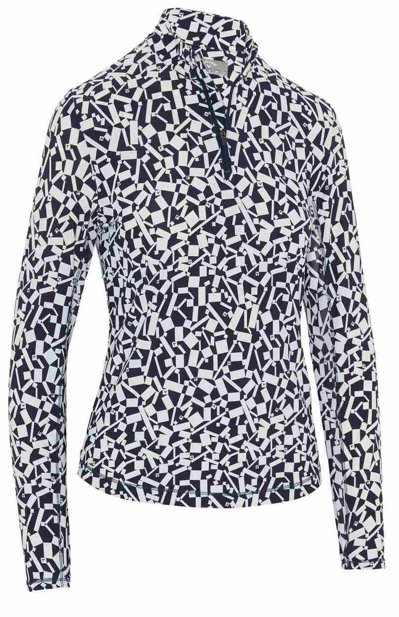 Callaway Two Tone Geo sudadera de mujer, peacoat