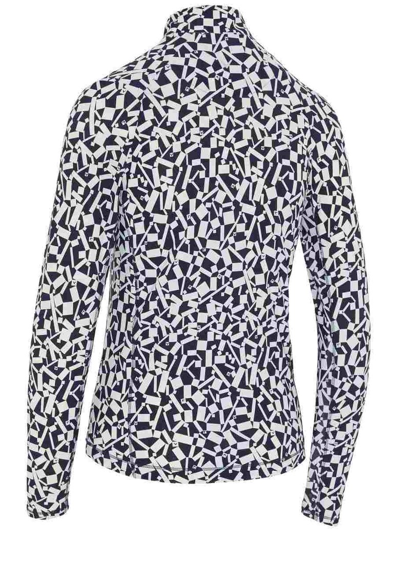 Callaway Two Tone Geo sudadera de mujer, peacoat