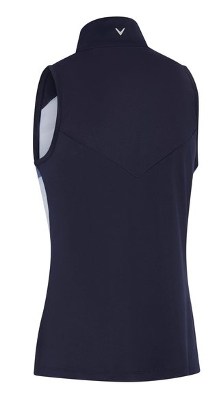 Callaway Gradient Wave Sleeveless polo de mujer, peacoat