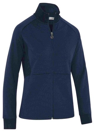 Callaway Full Zip Hexagon chaqueta de mujer, peacoat