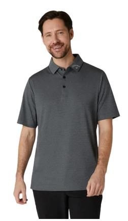 Callaway Premium Jacquard polo de hombre, caviar