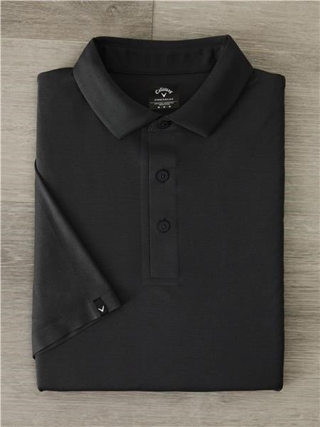 Callaway Premium Jacquard polo de hombre, caviar