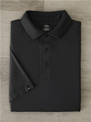 Callaway Premium Jacquard polo de hombre, caviar
