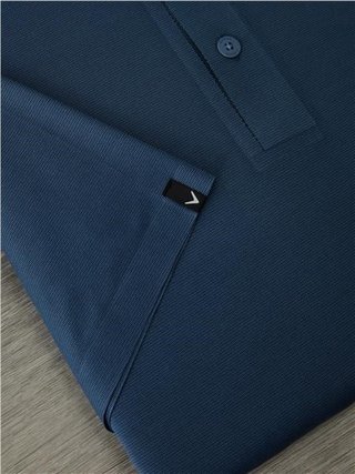 Callaway Premium Jacquard polo de hombre, peacoat