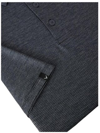 Callaway Premium Fine Line polo de hombre, ebony heather