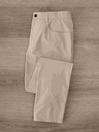 Callaway Premium Tapered pantalones de hombre, silver lining