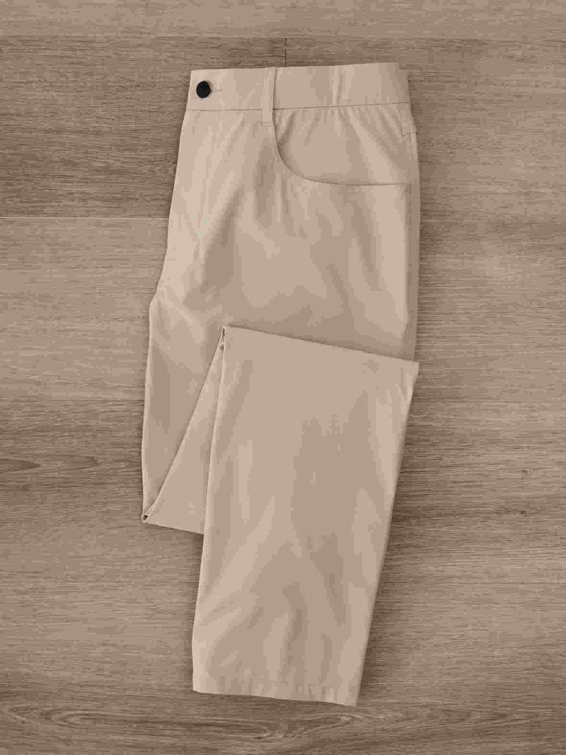 Callaway Premium Tapered pantalones de hombre, silver lining