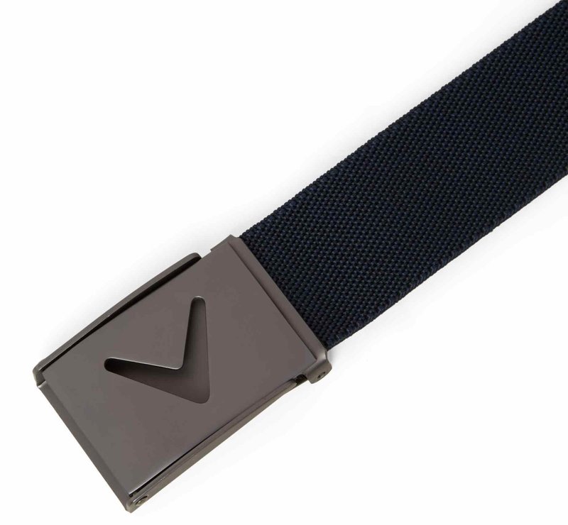 Callaway V-Logo Web cinturón para hombre, peacoat