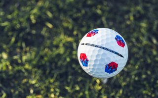 Callaway Chrome Soft TruTrack pelotas de golf, azul/rojo