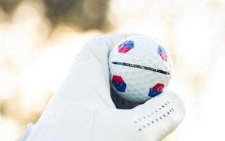 Callaway Chrome Soft TruTrack pelotas de golf, azul/rojo