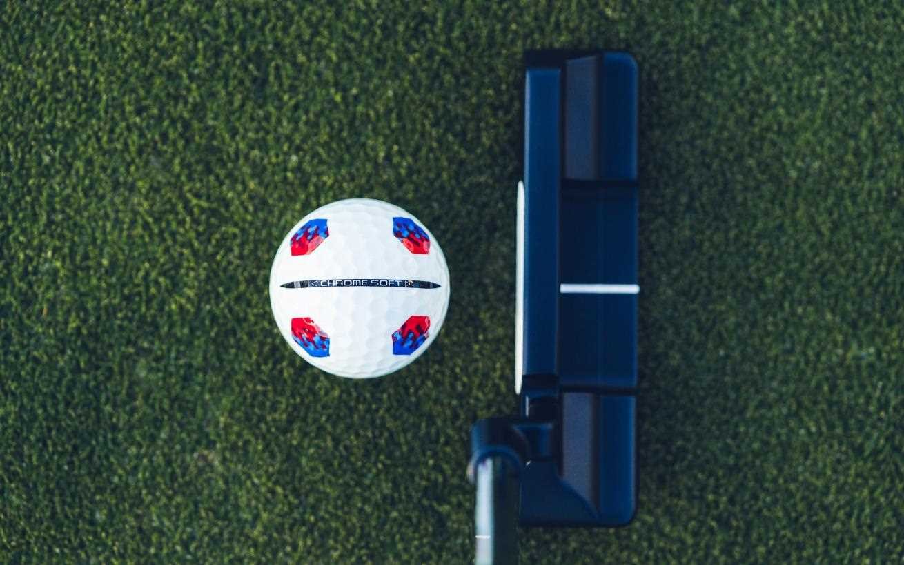 Callaway Chrome Soft TruTrack pelotas de golf, azul/rojo