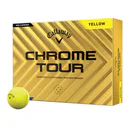 Callaway Chrome Tour 24 pelotas de golf, amarillas