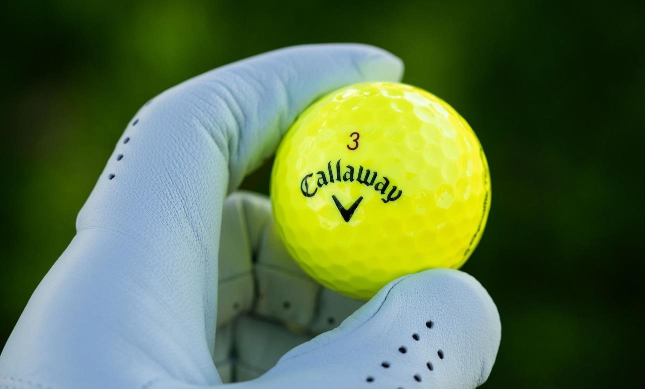 Callaway Chrome Tour 24 pelotas de golf, amarillas