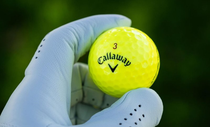 Callaway Chrome Tour 24 pelotas de golf, amarillas
