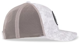 Callaway Playing Through Trucker gorra de hombre, white tropical