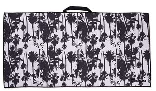 Ogio Aloha toalla de golf, negro/blanco